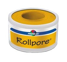 CEROTTO IN ROCCHETTO MASTER-AID ROLLPORE TESSUTO NON TESSUTO 5X2,5