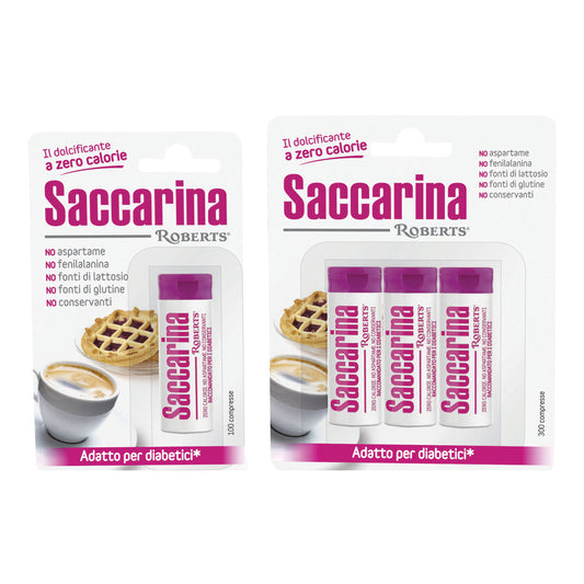 SACCARINA ROBERTS 100 COMPRESSE DA 30 MG