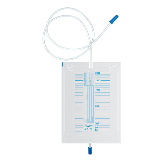 SACCA DI DRENAGGIO DA LETTO PER INCONTINENZA CON SCARICO 130 CM 1 PEZZO