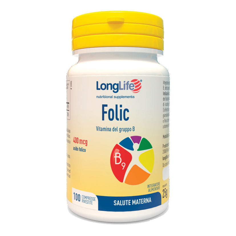 LONGLIFE FOLIC 400 MCG 100 COMPRESSE