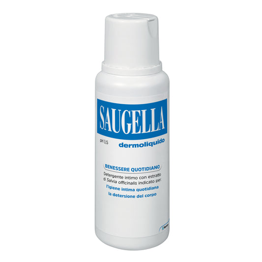 SAUGELLA DERMOLIQUIDO PH 3,5 DETERGENTE INTIMO BENESSERE QUOTIDIANO 250 ML