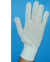 GUANTO COTONE BIANCO 7,5