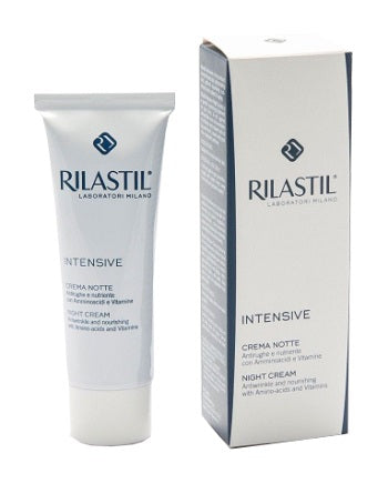 Rilastil Intensive crema notte antirughe nutriente con aminoacidi e vitamine 50ml