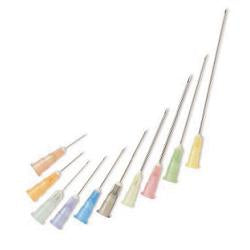 AGO NEOLUS G 18X1-1/2 COLORE ROSA CANNULA SOTTILE TAGLIO LUNGO 100 PEZZI