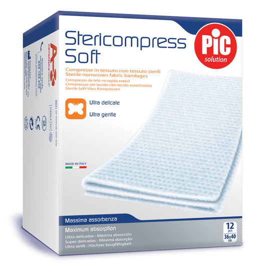 GARZA IDROFILA SOFFIX 36X40CM 12 PEZZI