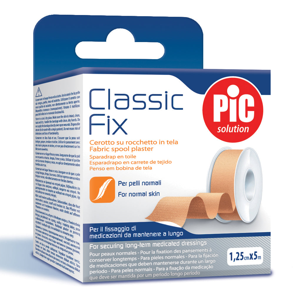 CEROTTO IN ROCCHETTO PIC CLASSIC FIX TELA 5X500 CM FUSTELLA