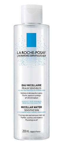 LA ROCHE POSAY PHYSIOLOGIQUE ACQUA MICELLARE PELLE SENSIBILE Detergente struccante e lenitivo, per la pelle ultra sensibile 200ML