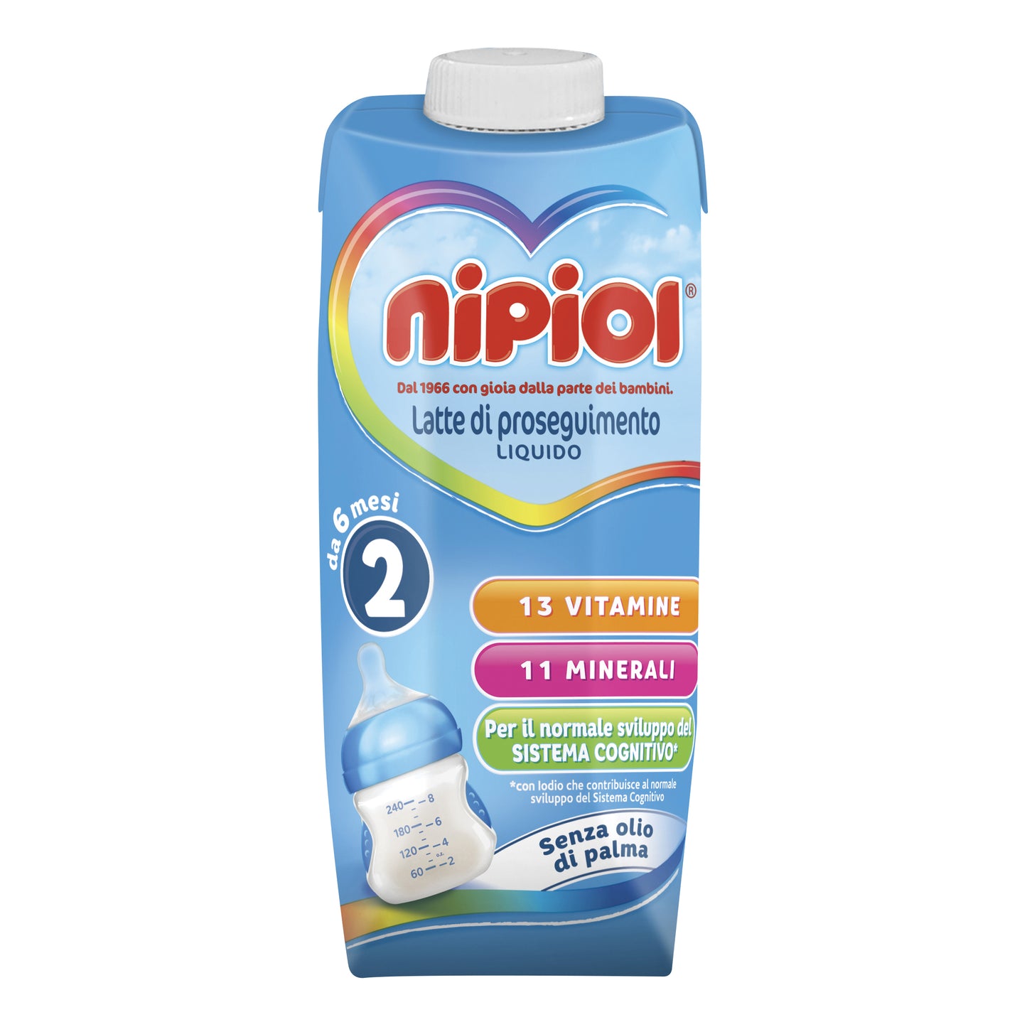 NIPIOL 2 LATTE LIQUIDO 500 ML