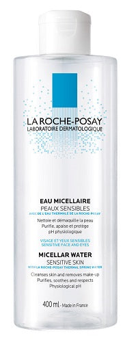 LA ROCHE POSAY PHYSIOLOGIQUE ACQUA MICELLARE PELLE SENSIBILE Detergente struccante e lenitivo, per la pelle ultra sensibile 400ML