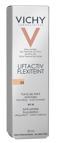 Vichy Liftactiv Flexiteint Fondotinta Anti-Rughe Tonalità 55 Bronze 30ml
