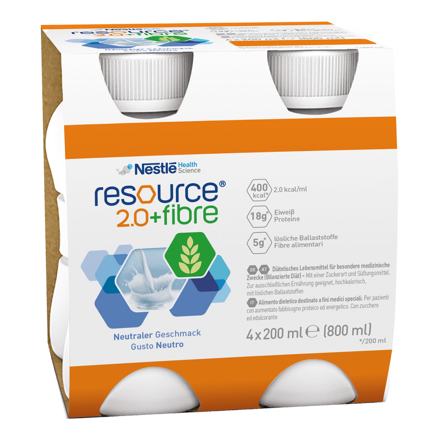 RESOURCE 2,0 + FIBRE NEUTRO 200 ML