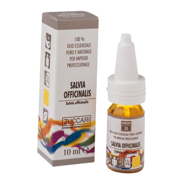 SALVIA OFFICINALIS OLIO ESSENZIALE NATURALE 10 ML