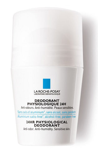 LA ROCHE POSAY PHYSIOLOGIQUE Deodorante roll-on anti-umidità e anti-odore per la pelle sensibile 50ML