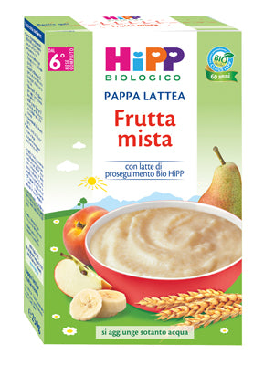 HIPP BIO PAPPA LATTEA FRUTTA MISTA 250 G