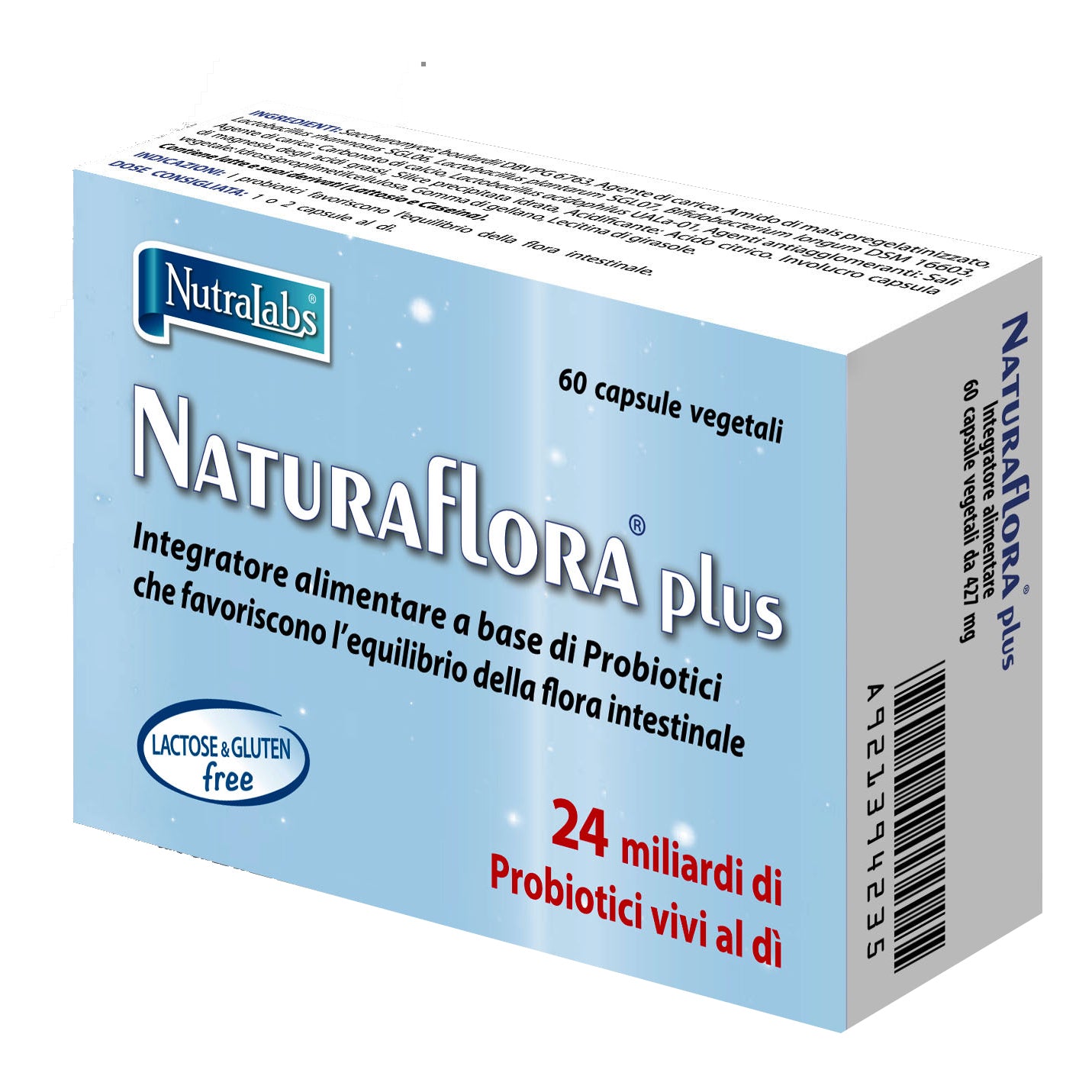 NATURAFLORA PLUS 60 CAPSULE VEGETALI