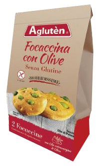 AGLUTEN FOCACCINA CON OLIVE 2 X 50 G