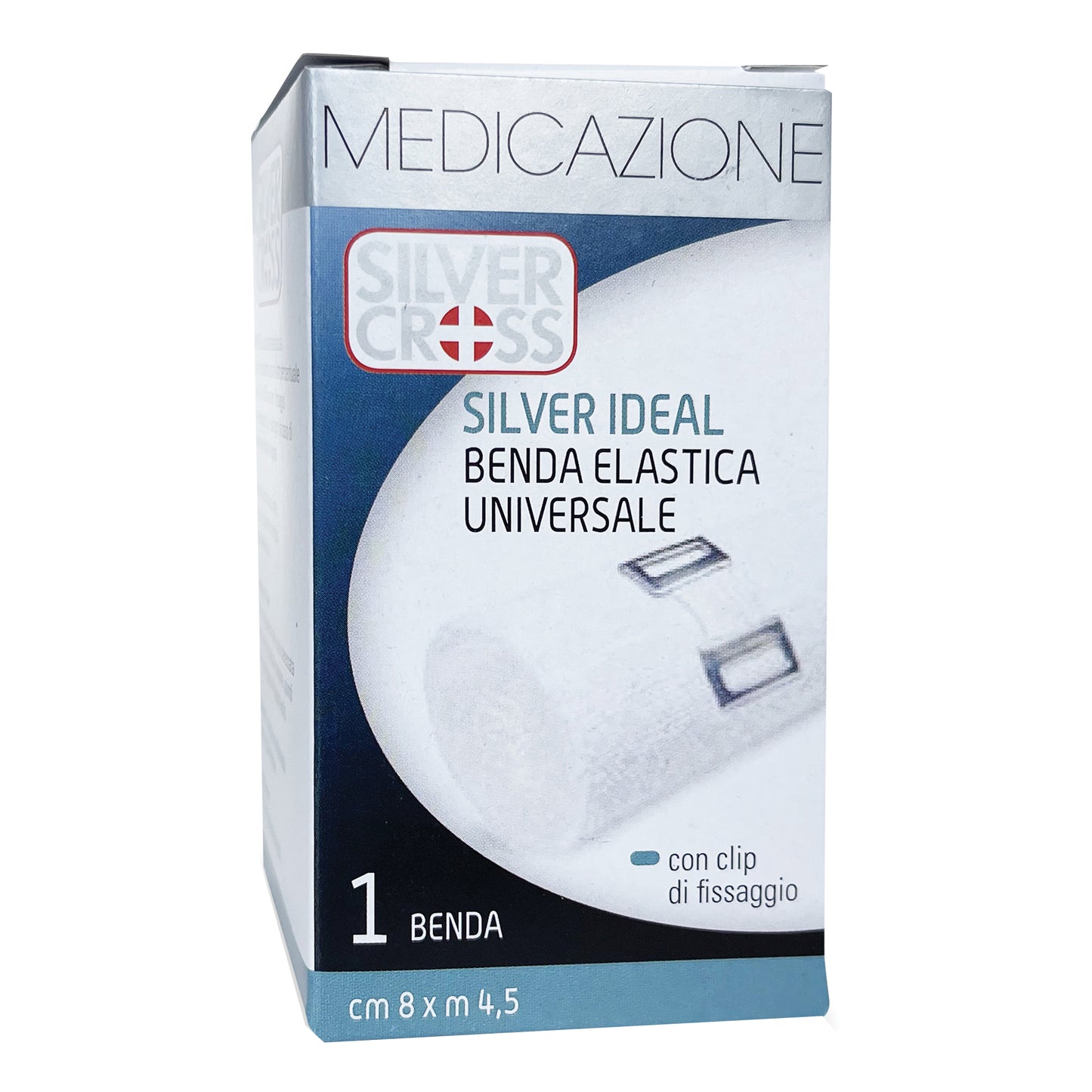 BENDA SILVERCROSS ELASTICA IDEAL 8X450CM 1 PEZZO