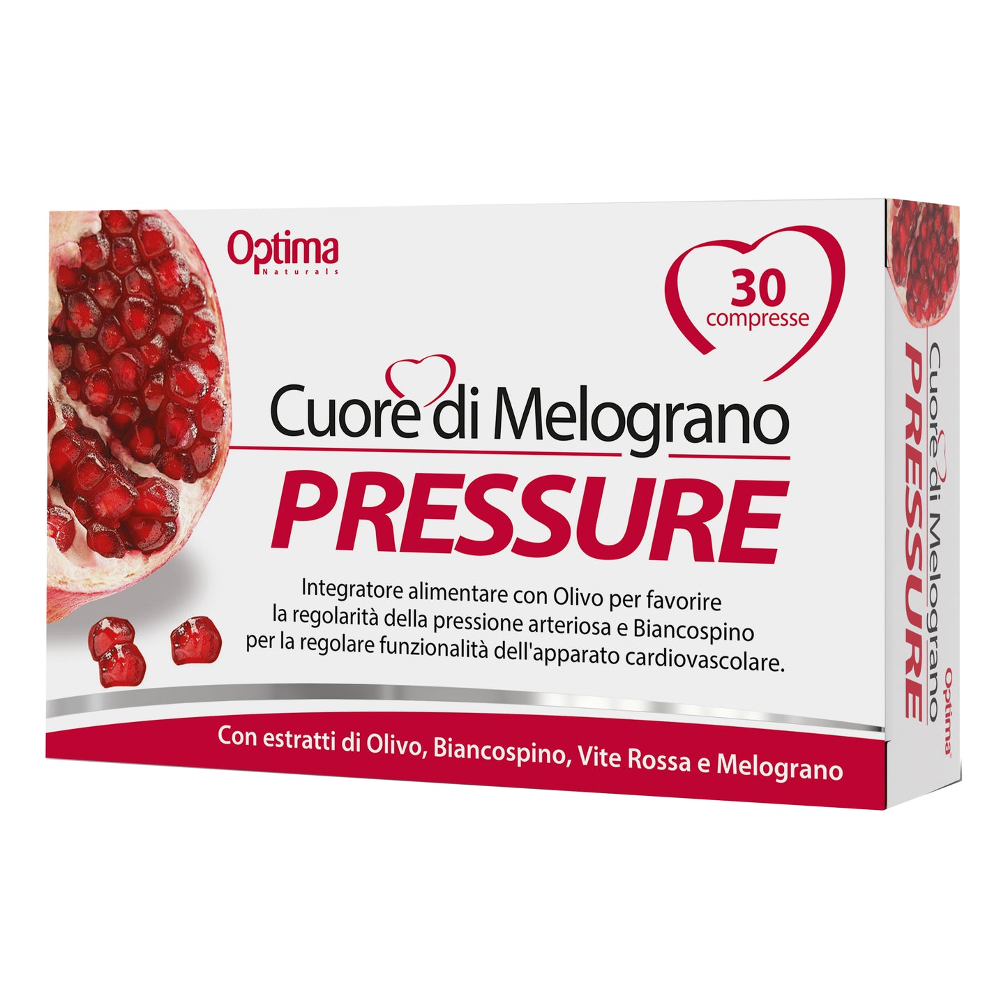 CUORE DI MELOGRANO PRESSURE 30 COMPRESSE 1 G