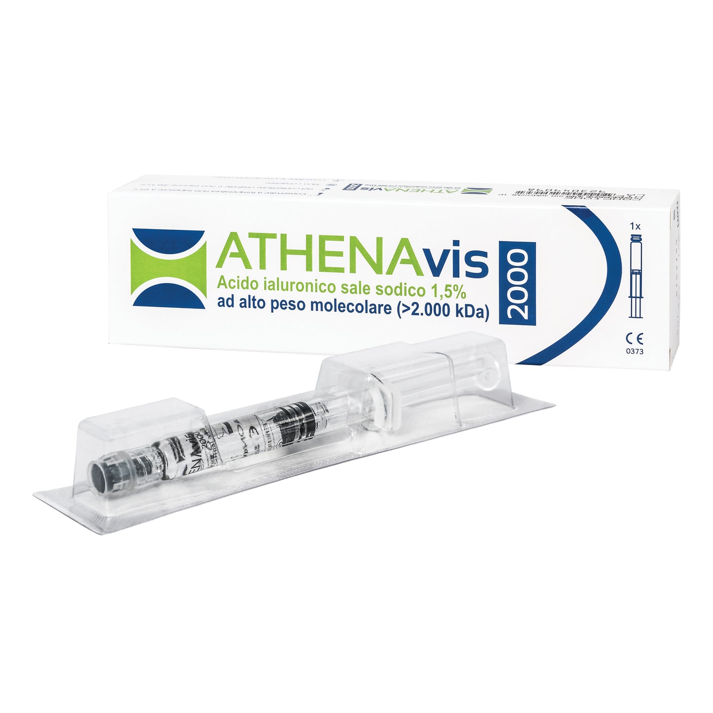 SIRINGA INTRA-ARTICOLARE ATHENAVIS 2000 ACIDO IALURONICO 1,5% 30 MG 2 ML 3 PEZZI