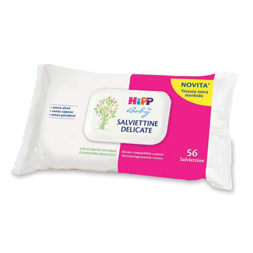HIPP SALVIETTE DELICATE 1X56 PEZZI