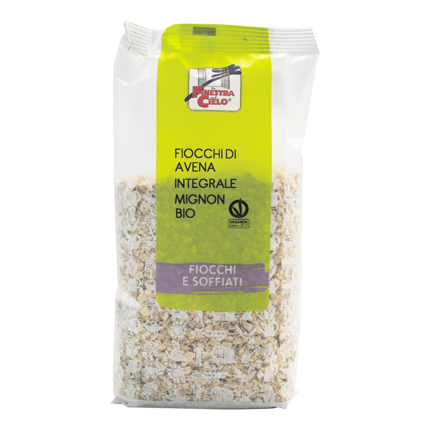 FIOCCHI DI AVENA INTEGRALE MIGNON BIO 500 G