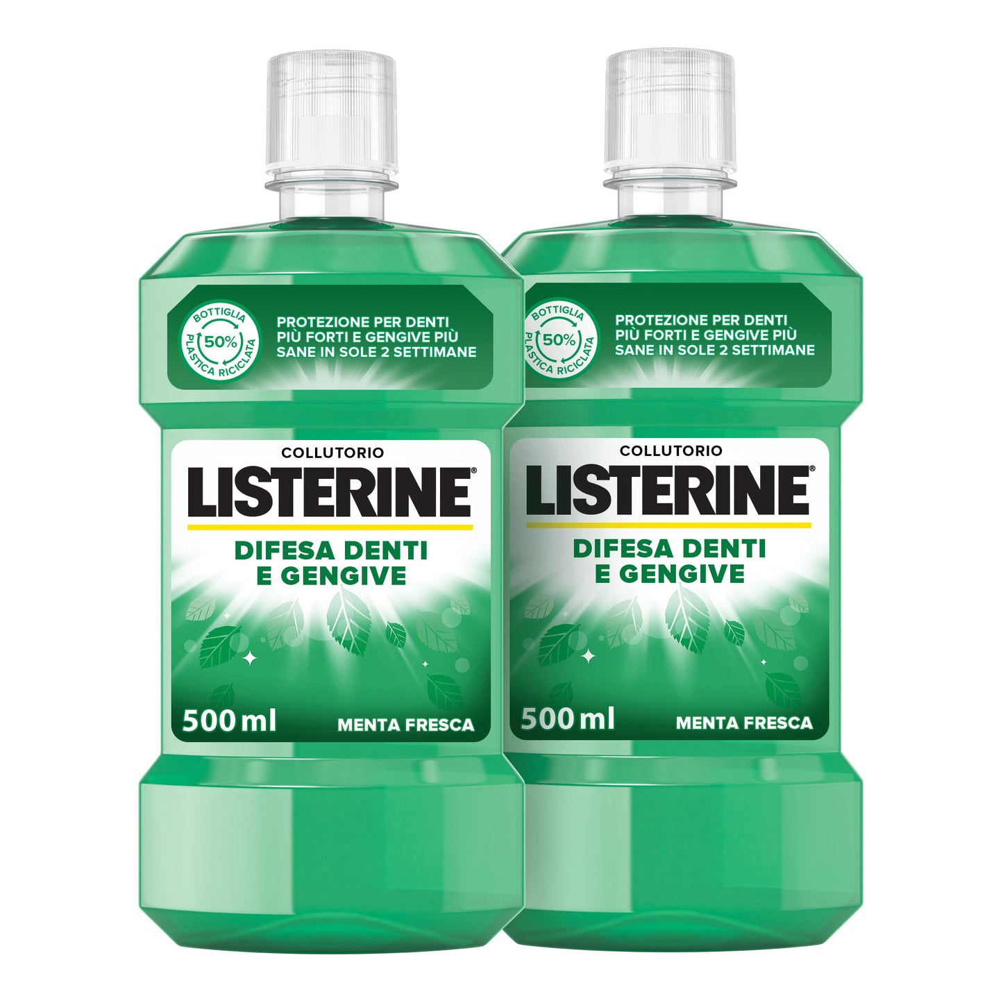 LISTERINE DIFESA DENTI E GENGIVE BUNDLE 2 X 500 ML