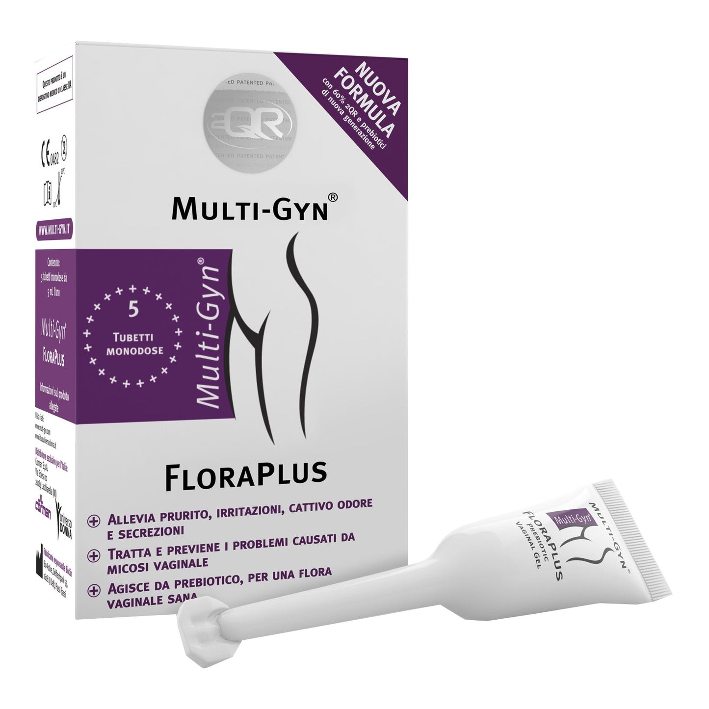 FLORAPLUS MULTI-GYN CANDIDOSI VAGINALE 5 TUBETTI X 5 ML