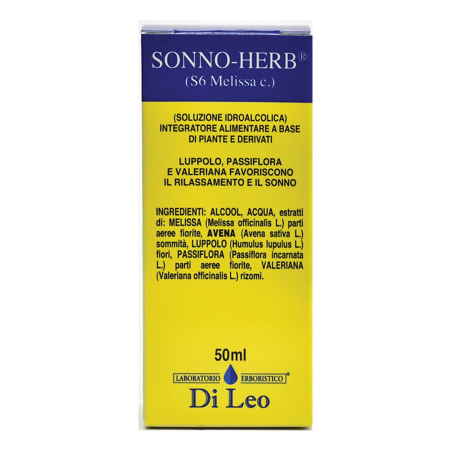 SONNO-HERB COMPOSTO S 6 MELISSA 50 ML