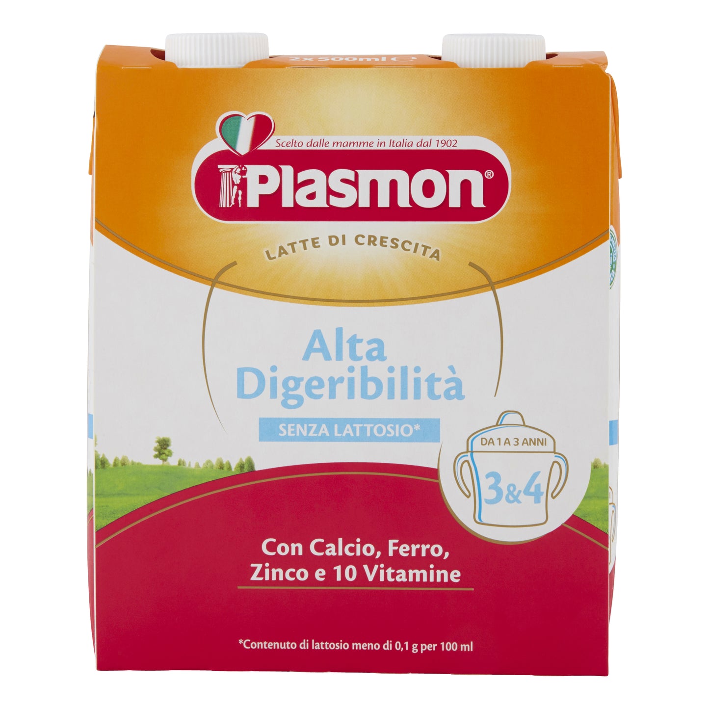 PLASMON LATTE CRESCITA ALTA DIGERIBILITA' 500 ML