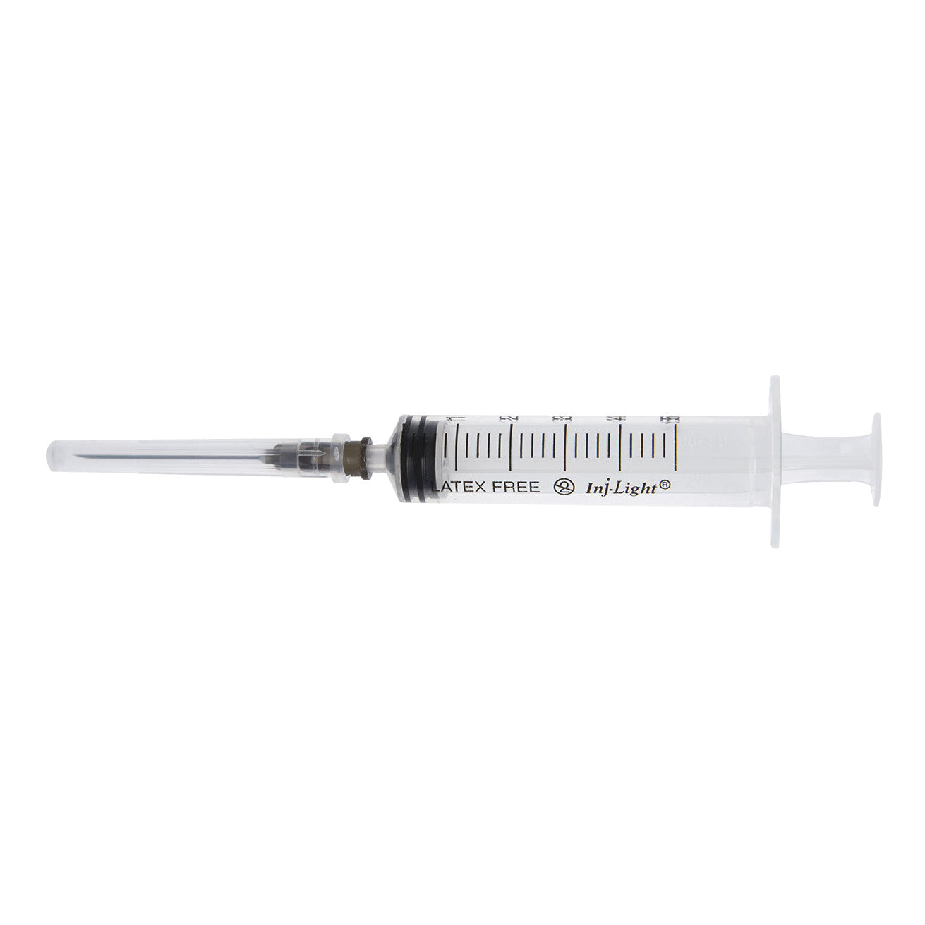 SIRINGA STERILE MONOUSO 5ML CONO LUER CENTRALE INJ-LIGHT CON AGO GAUGE23   1 PEZZO