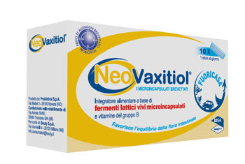 NEOVAXITIOL 10 STICK OROSOLUBILI DA 1,5 G