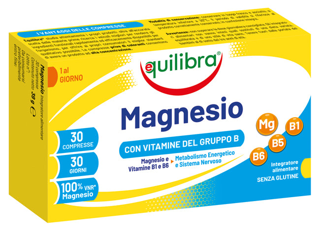 MAGNESIO CON VITAMINE GRUPPO B 30 COMPRESSE