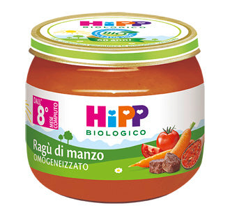 HIPP BIO HIPP BIO OMOGENEIZZATO SUGO RAGU' DI MANZO 2X80 G