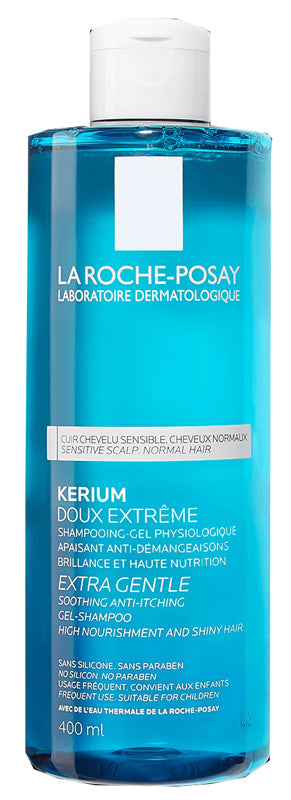 LA ROCHE POSAY KERIUM DOUX EXTREME -Shampoo Gel quotidiano dolcezza estrema 400ML