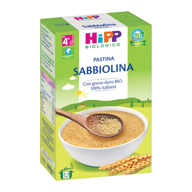 HIPP BIO PASTINA SABBIOLINA 320 G