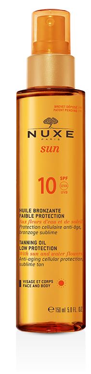 Nuxe Sun Olio solare viso e corpo SPF10 da 150ml