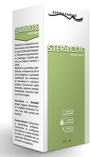 STERILCOL GOCCE ORALI SOSPENSIONE GASTROFUNZIONALE FLACONCINO 20 ML