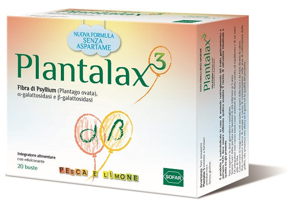 PLANTALAX 3 PESCA E LIMONE 20 BUSTINE