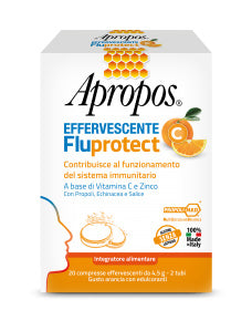 APROPOS FLUPROTECT EFFERVESCENTE C 20 COMPRESSE