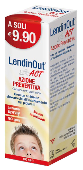 LENDINOUT ACT AZIONE PREVENTIVA SPRAY 100 ML