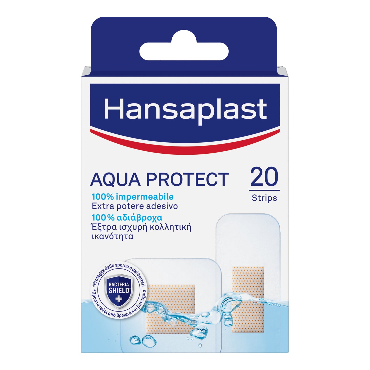 CEROTTO HANSAPLAST AQUA PROTECT 20 PEZZI