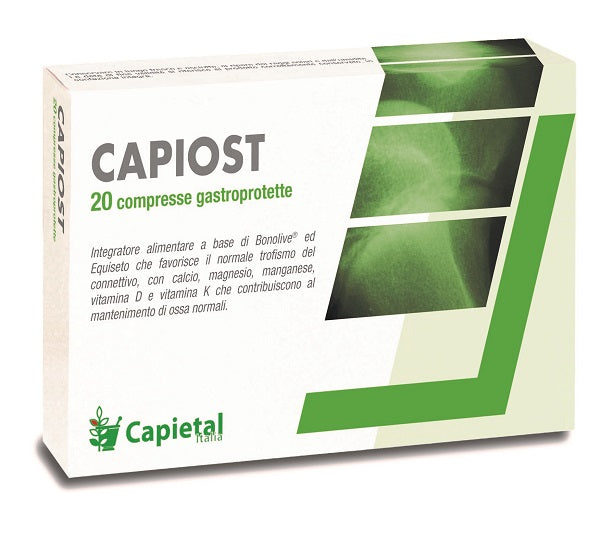 CAPIOST 20 COMPRESSE GASTROPROTETTE 28 G