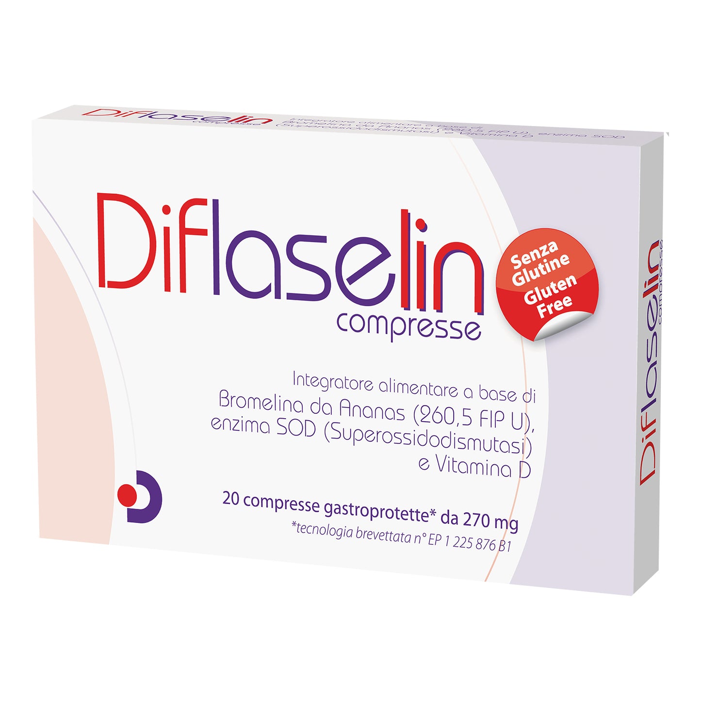 DIFLASELIN 20 COMPRESSE GASTROPROTETTE 270 MG