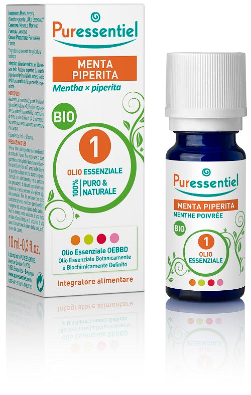 PURESSENTIEL MENTA PIPERITA OLIO ESSENZIALE BIO 10 ML