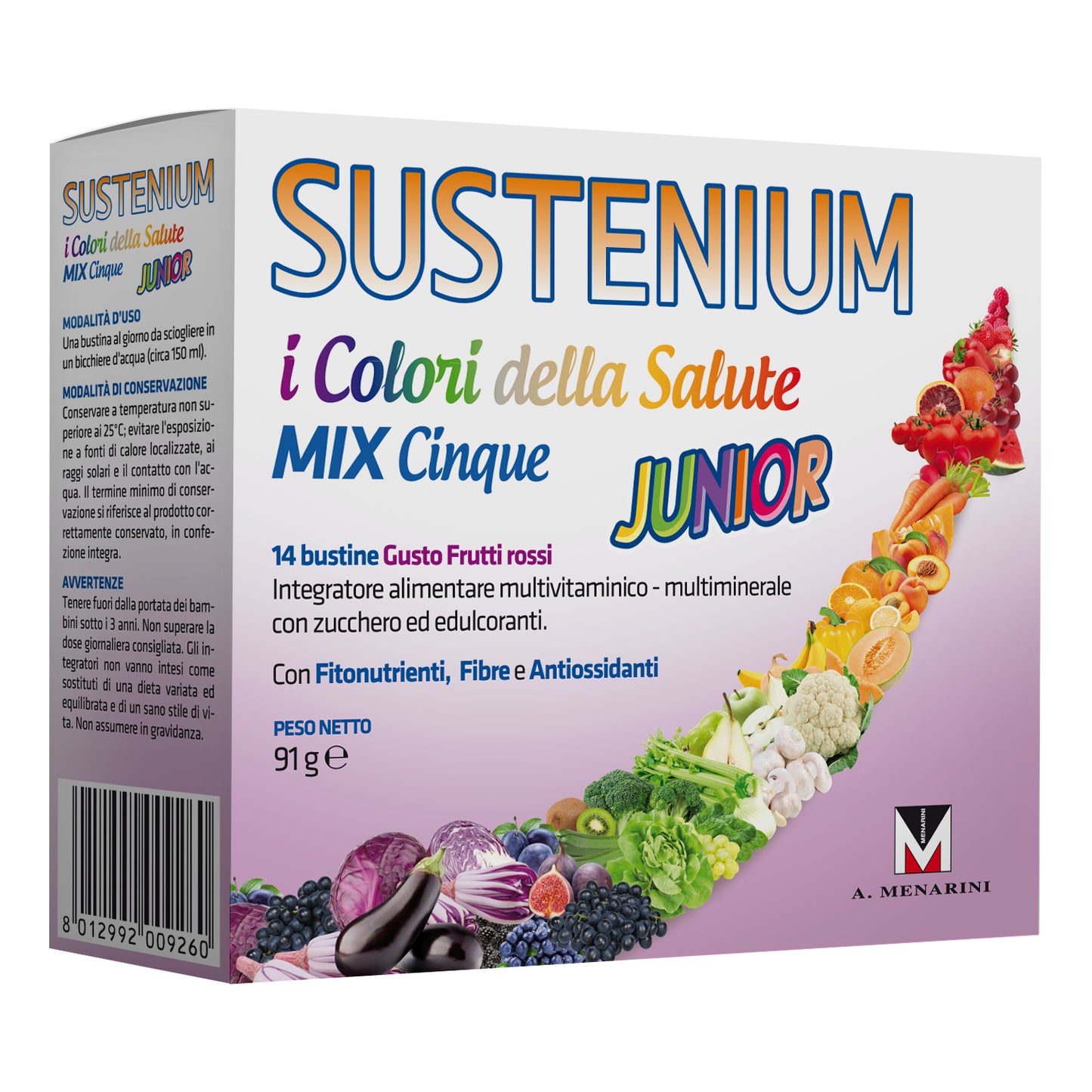 SUSTENIUM COLORI DELLA SALUTE MIX 5 JUNIOR PROMO 14 BUSTINE