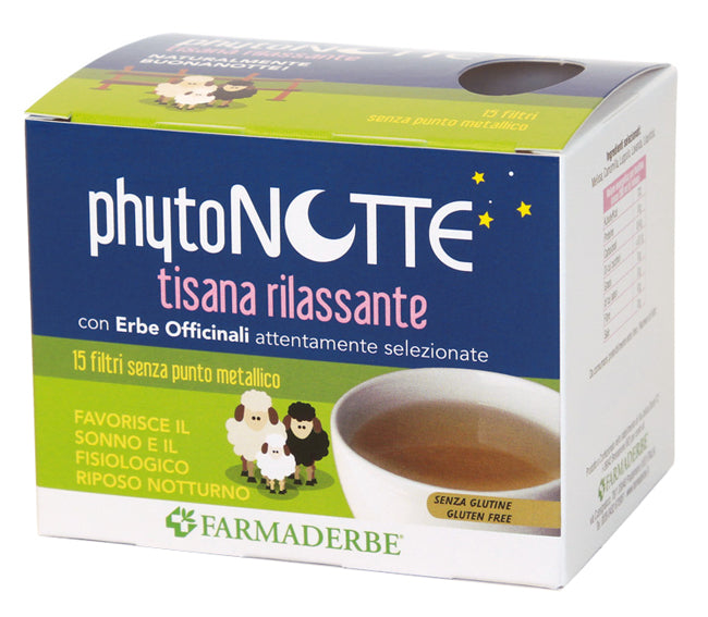 PHYTO NOTTE TISANA RILASSANTE 15 FILTRI DA 18 G