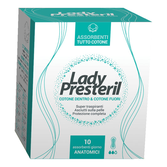 PANNOLONE PER INCONTINENZA LADY PRESTERIL SICURA MISURA MINI20 PEZZI