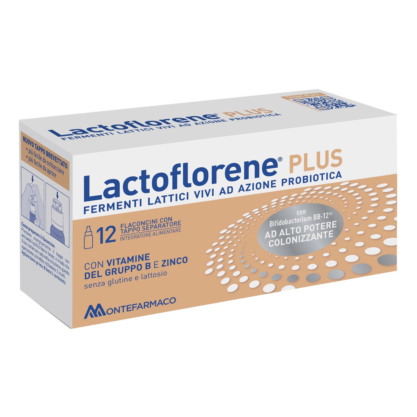 LACTOFLORENE PLUS 12 FLACONCINI 10 ML