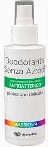 MASSIGEN DETERGENZA DEODORANTE SENZA ALCOL CON ANTIBATTERICO 100 ML