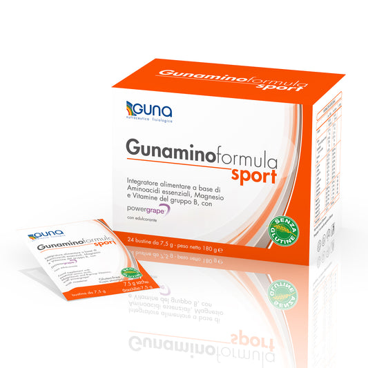 GUNAMINOFORMULA SPORT 24 BUSTE 180 G